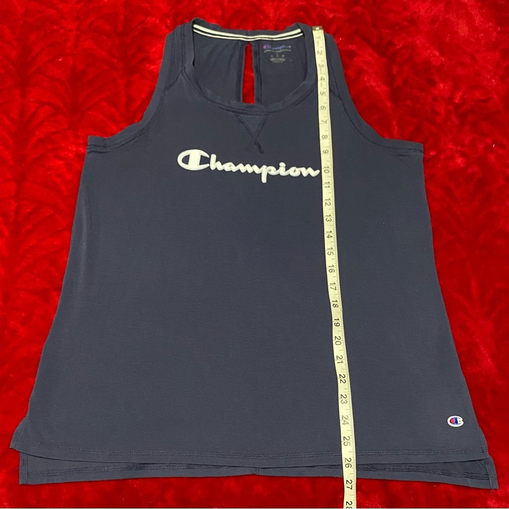 CLOSET CLEAR OUT Large Navy Blue Champion Tank Top Perfect Like New Athletic 😍